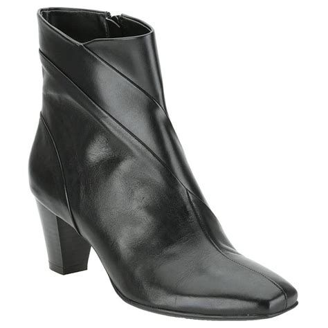 clarks black ankle boots|clarks black patent ankle boots.